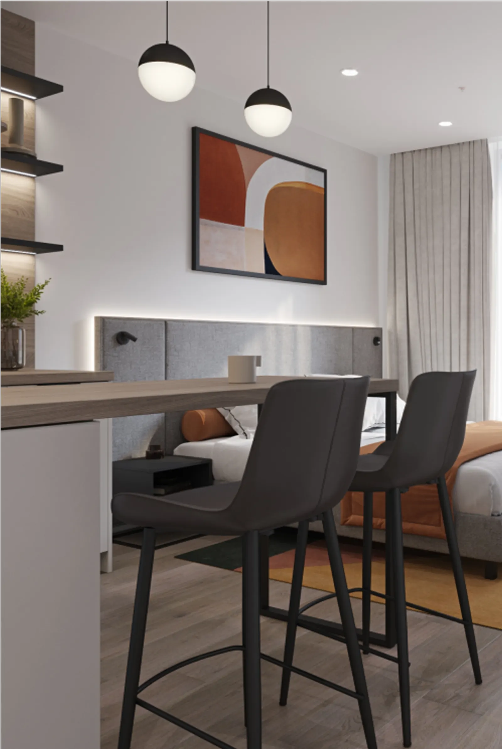 Park Lane-də Studiya, 35.5 m² — 6