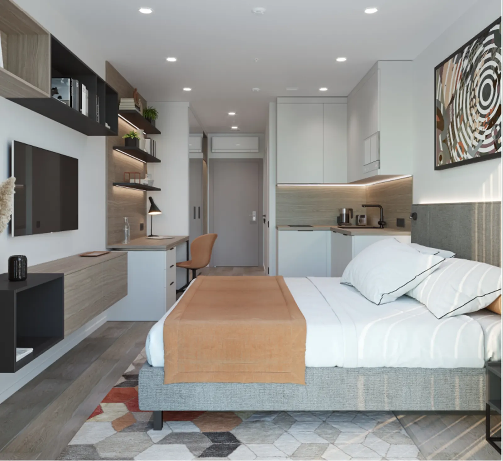 Park Lane-də Studiya, 40.1 m² — 4