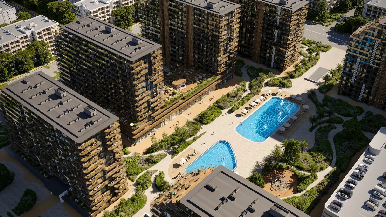 Park Lane-də Studiya, 38.7 m² — 5