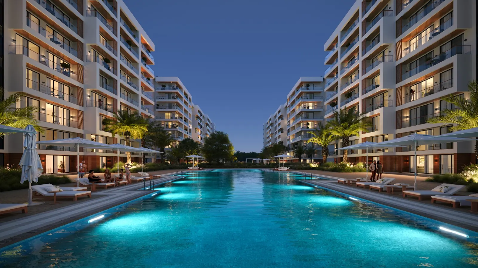 Park Residences 4-də Mənzil, 58 m² — 2