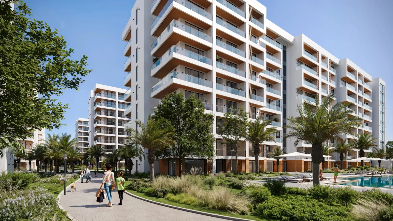 Park Residences 4-də Mənzil, 58 m² — 3